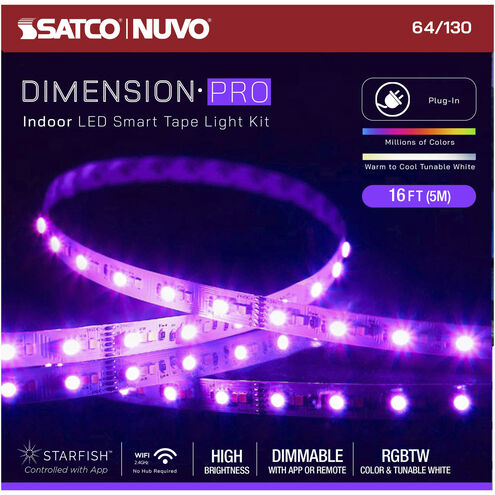 Dimension White 2700K 196.85 inch Tape Light