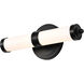 Kagen LED 13.58 inch Matte Black Bath Vanity Light Wall Light