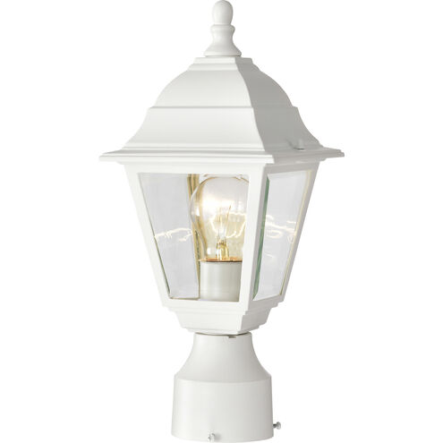 Briton 1 Light 14 inch White Outdoor Post Lantern