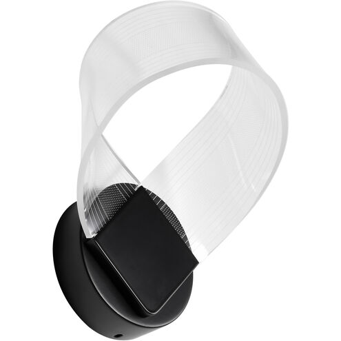 Barnett LED 7.5 inch Matte Black Vanity Light Wall Light