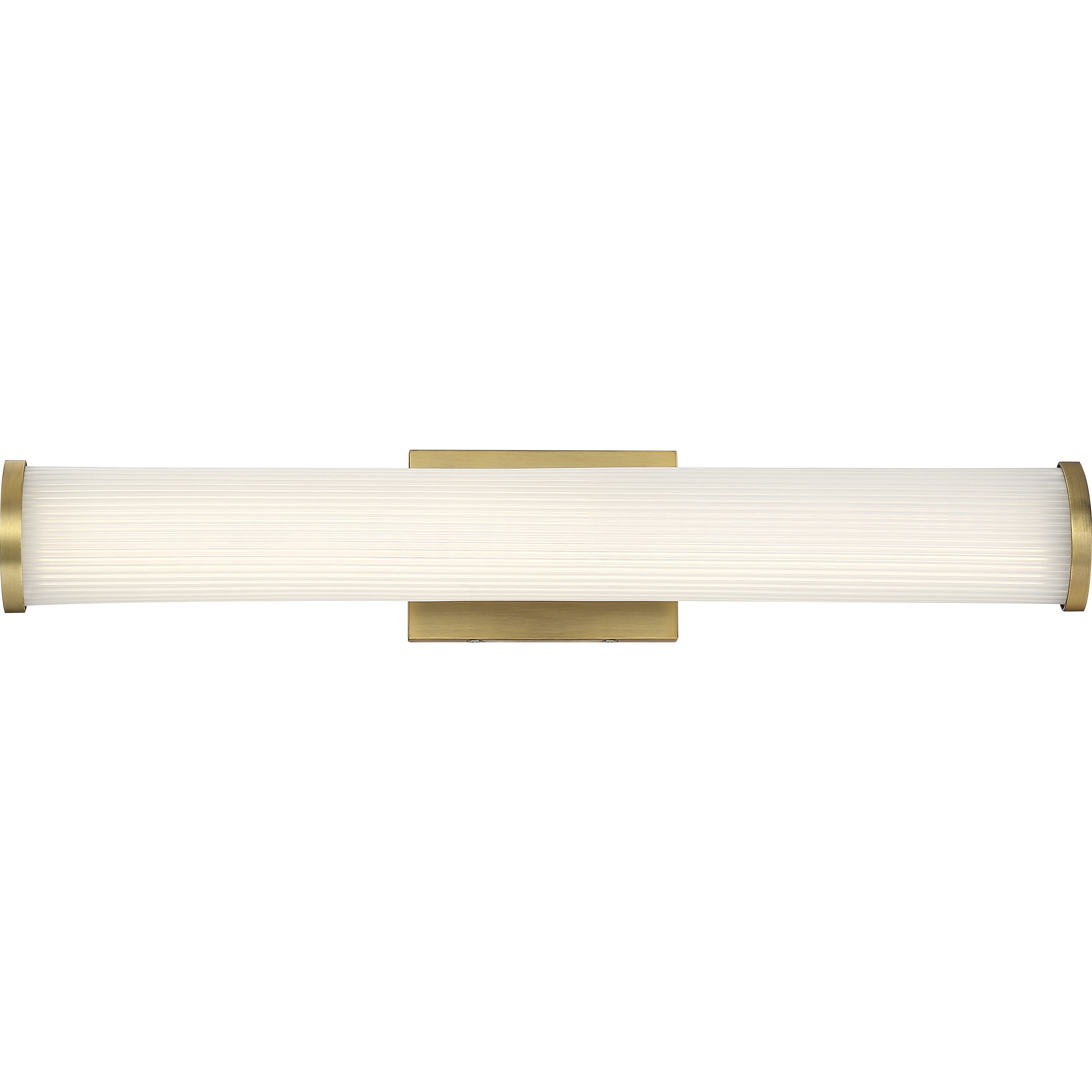 Lena LED 24 inch Brushed Brass Vanity Light Wall Light