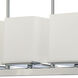 Bento 5 Light 38 inch Polished Chrome Island Pendant Ceiling Light