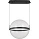 Arvada LED 20.5 inch Matte Black Pendant Ceiling Light