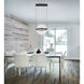 Arvada LED 16.63 inch Matte Black Pendant Ceiling Light