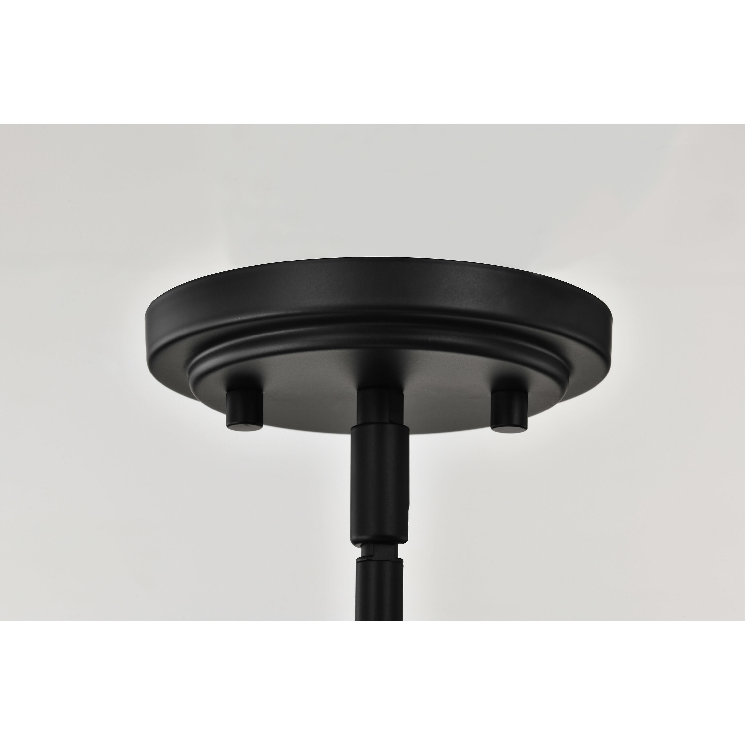 Solara 5 inch Matte Black Pendant Ceiling Light