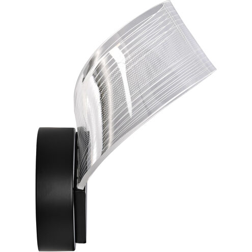 Barnett LED 7.5 inch Matte Black Vanity Light Wall Light