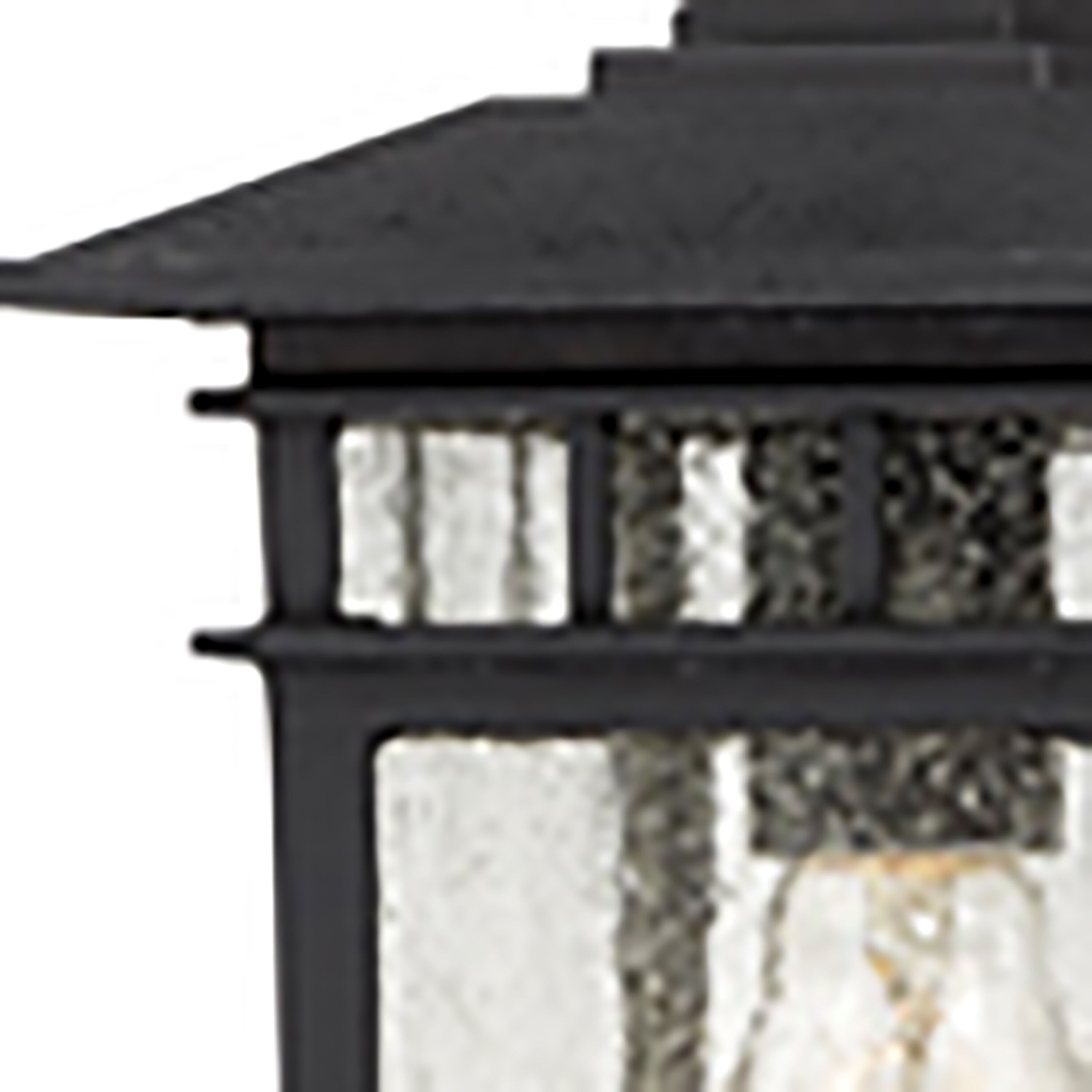 Cove Neck 1 Light 7 inch Textured Black Outdoor Hanging Lantern