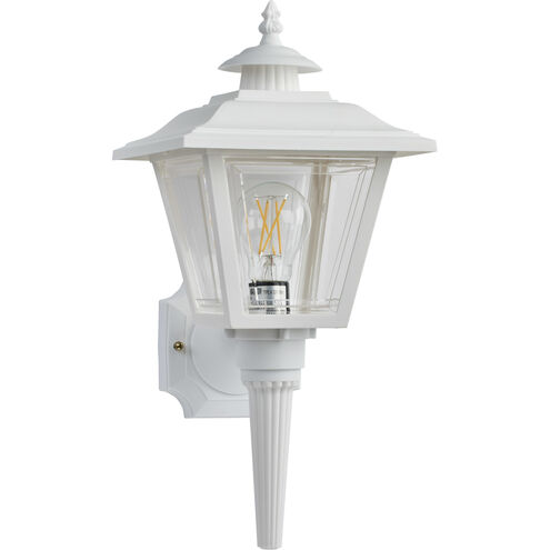 Brentwood 1 Light 17 inch White Outdoor Wall Lantern