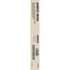 Brentwood LED 24 inch White Troffer Ceiling Light, Center Basket