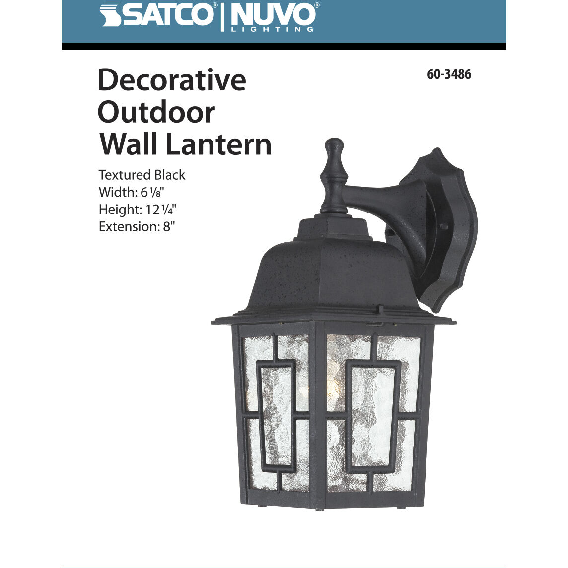 Banyan 1 Light 12 inch Textured Black Outdoor Wall Sconce
