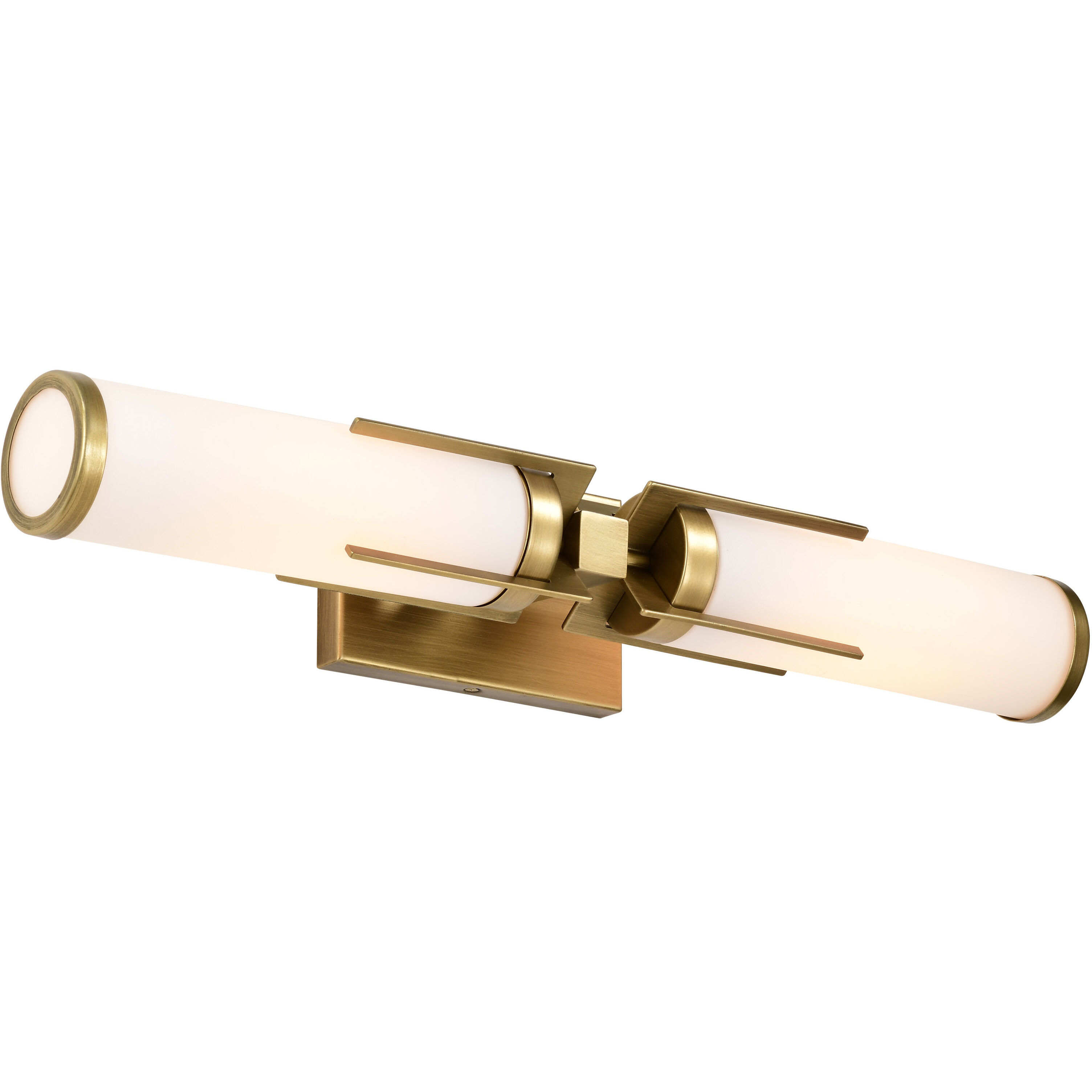 Roselle 2 Light 24 inch Natural Brass Vanity Light Wall Light
