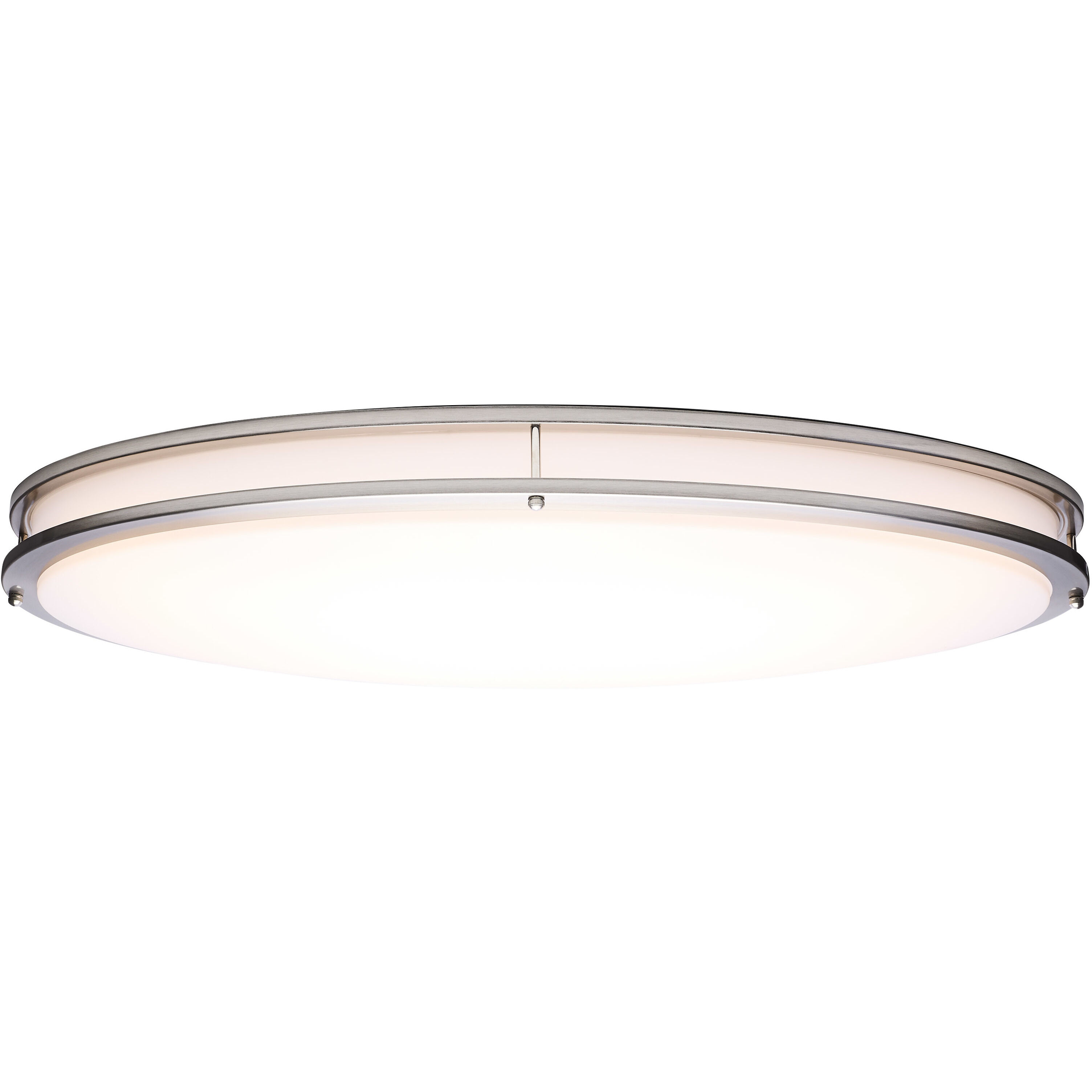 Glamour LED 17.99 inch Brushed Nickel Close-to-Ceiling Ceiling Light
