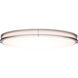 Glamour LED 17.99 inch Brushed Nickel Close-to-Ceiling Ceiling Light