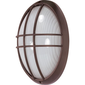 Brentwood 1 Light 13 inch Architectural Bronze Outdoor Bulk Head