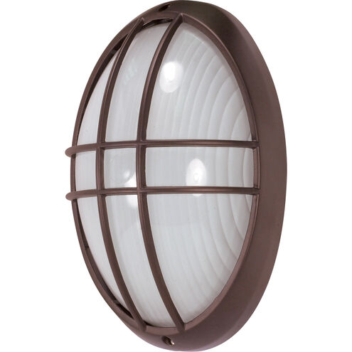 Brentwood 1 Light 13 inch Architectural Bronze Outdoor Bulk Head