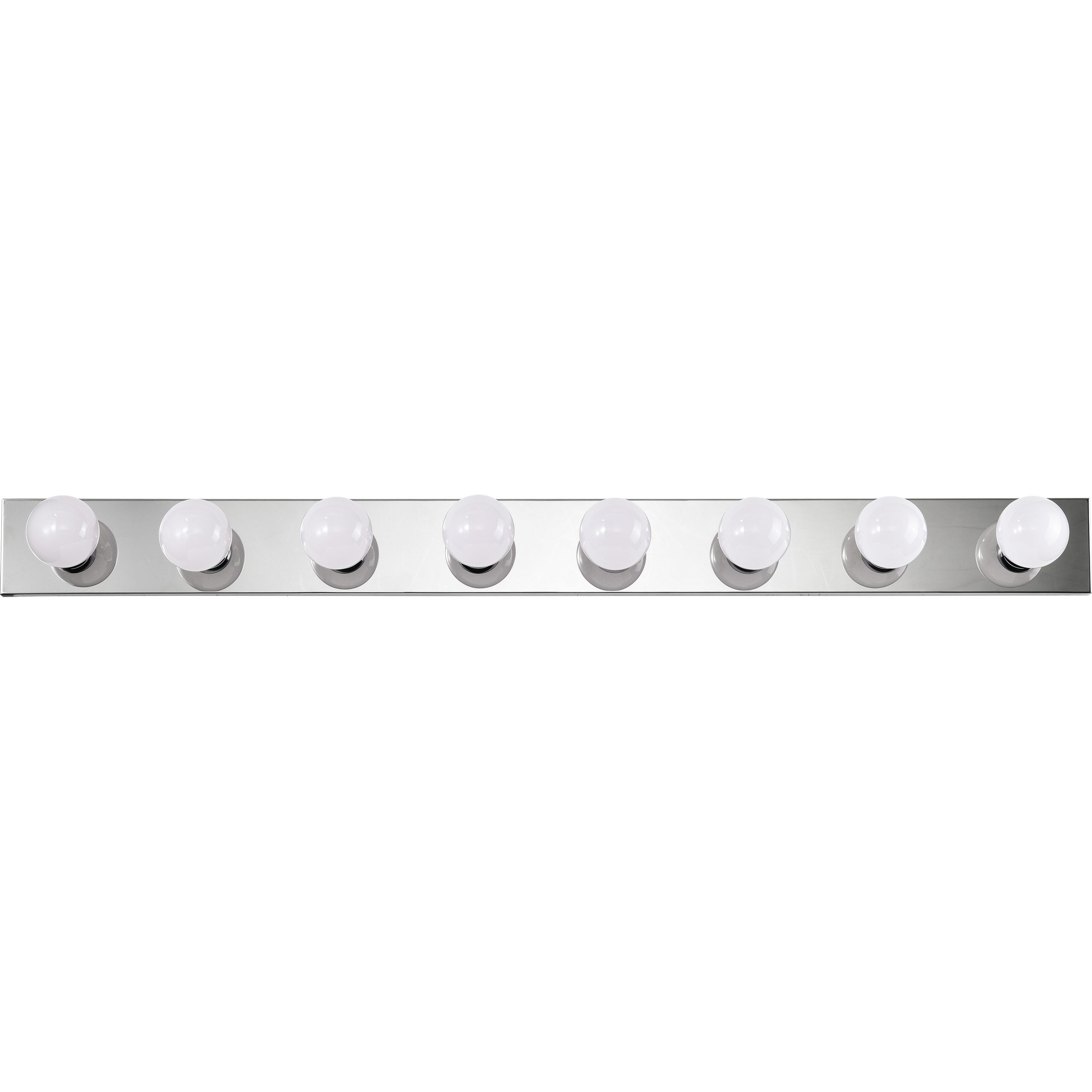 Brentwood 8 Light 48 inch Polished Chrome Bath Light Wall Light