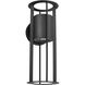 Continuum LED 14 inch Matte Black Outdoor Wall Sconce