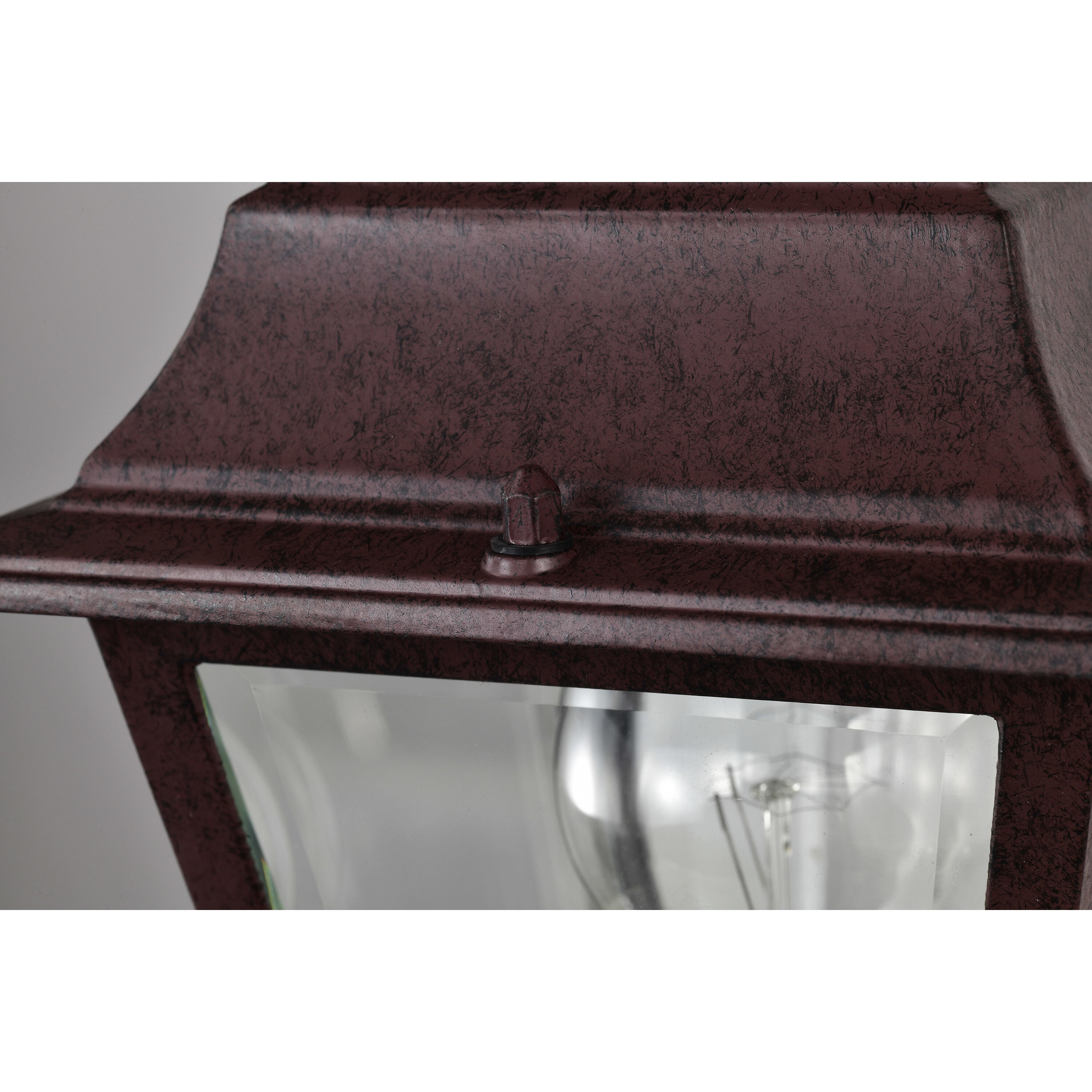 Briton 1 Light 14 inch Old Bronze Outdoor Post Lantern