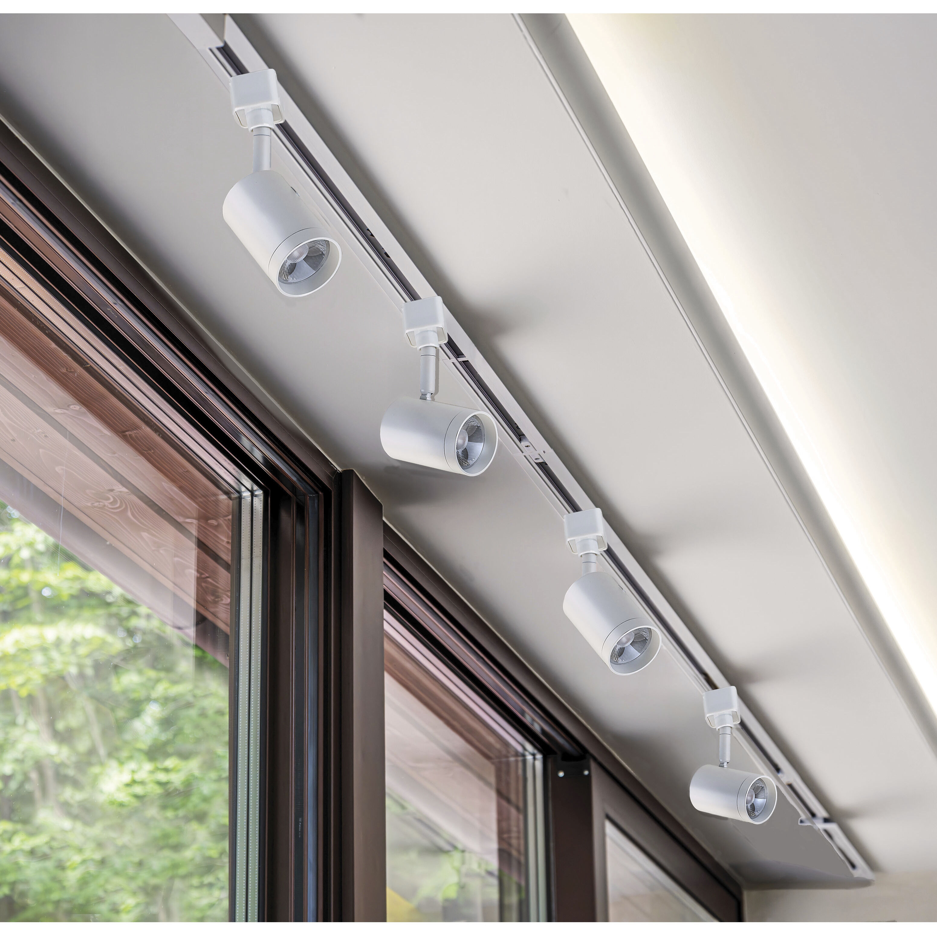 ColorQuick 120 Matte White Track Lighting Ceiling Light