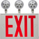 Exit Sign LED 14.56 inch White Exit & Emergency Sign Ceiling Light