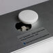 Brentwood LED 3.11 inch White and Gray Wall Pack
