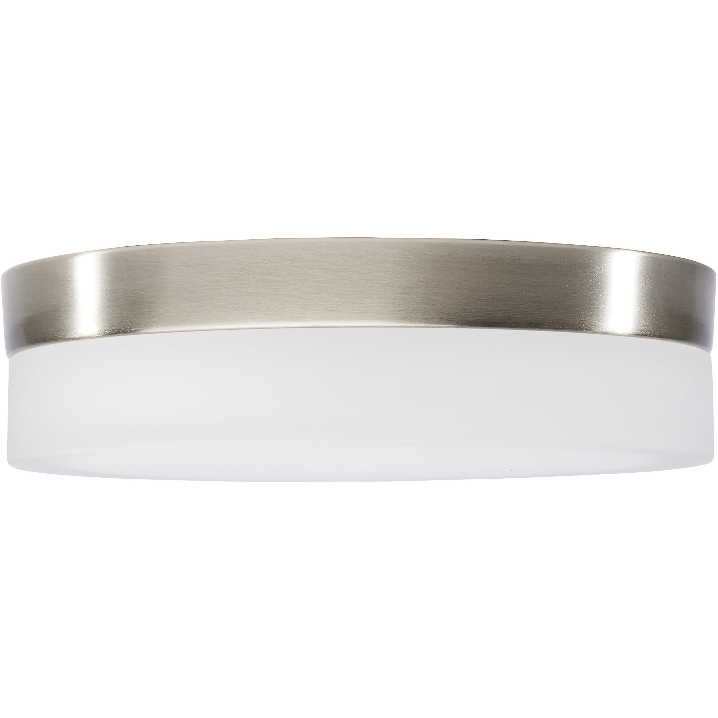 Pi LED 9 inch Brushed Nickel LED Flush Mount Ceiling Light