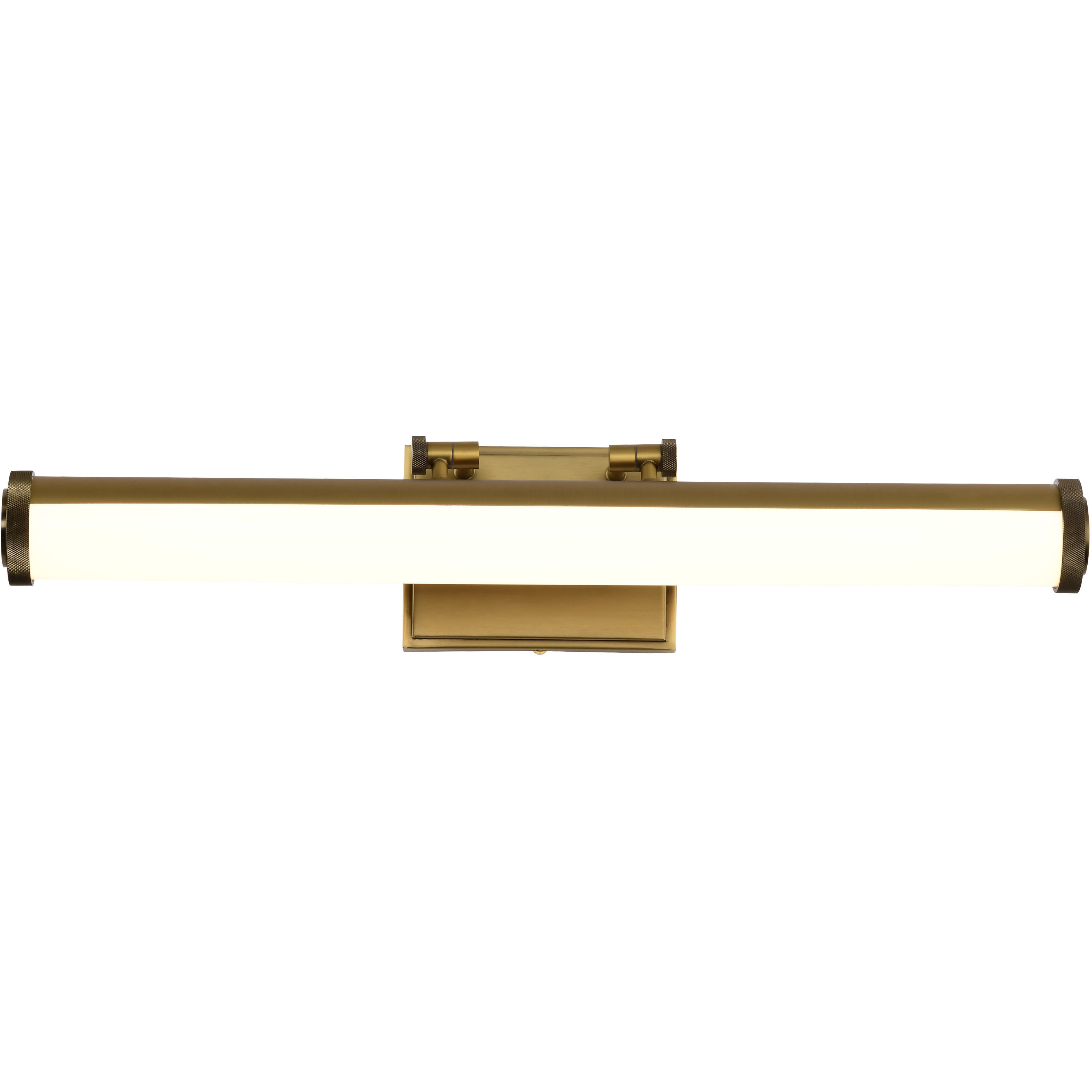 Cora LED 24.25 inch Vintage Brass Vanity Wall Light