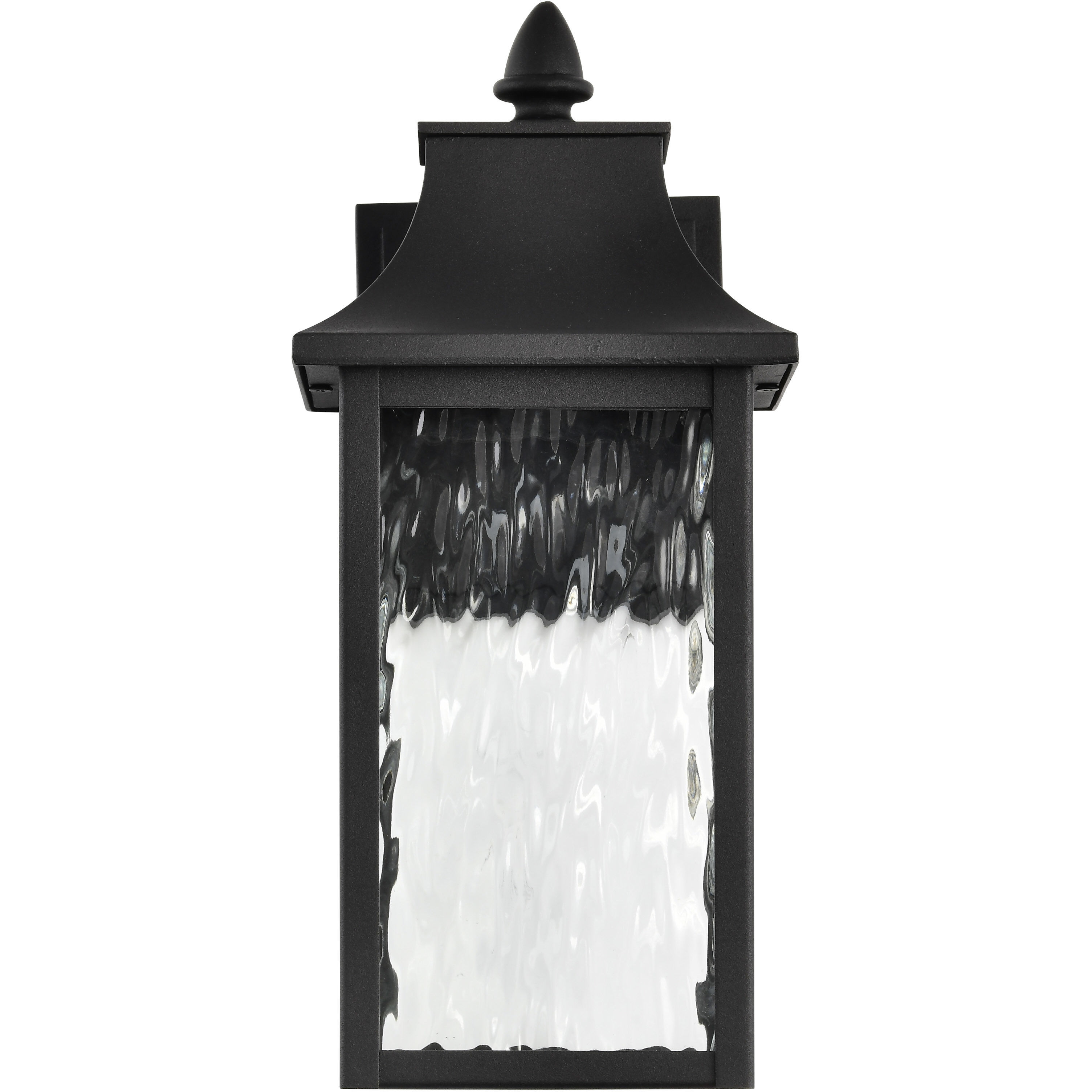 Austen LED 13.25 inch Matte Black Outdoor Wall Sconce