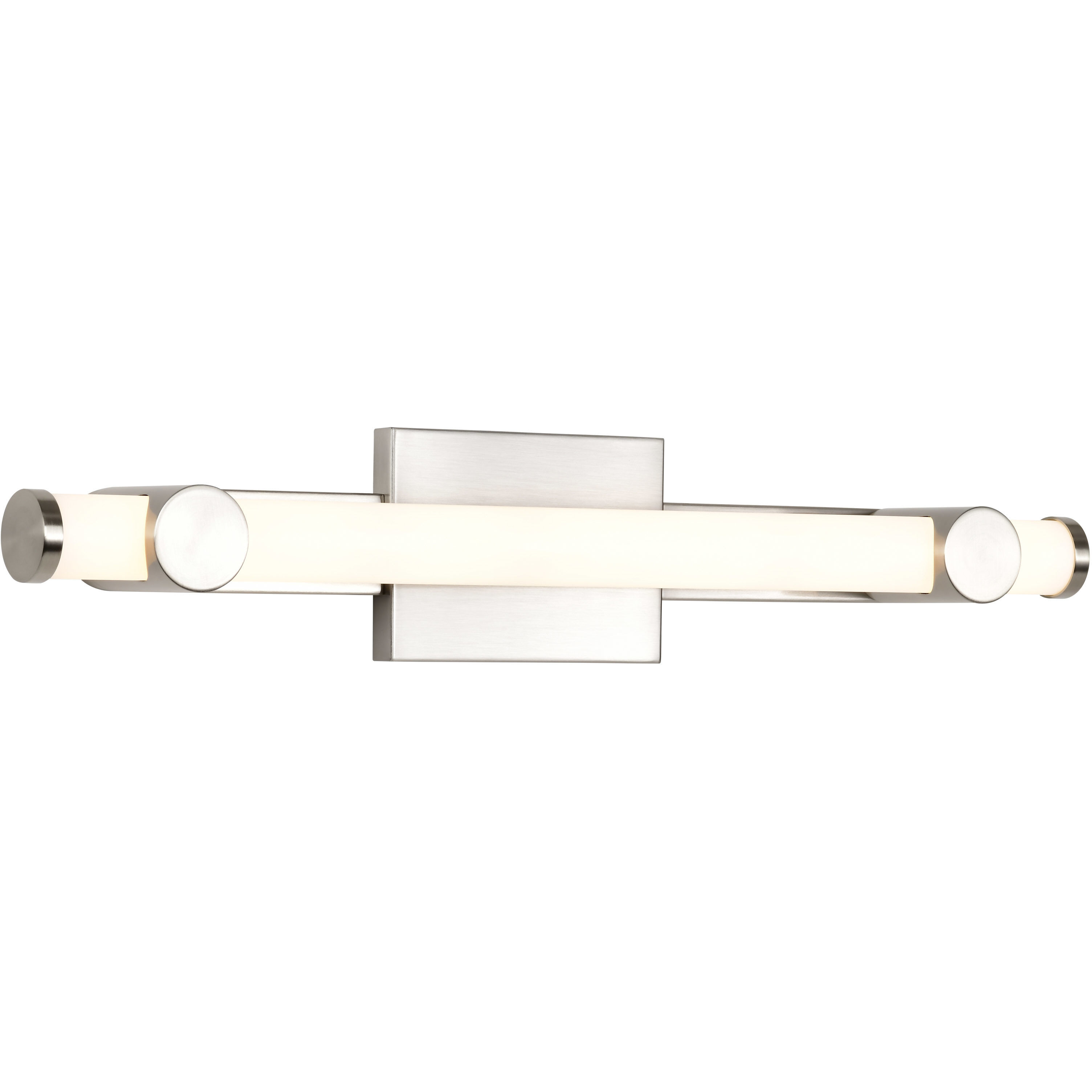 Bowman LED 24 inch Brushed Nickel Vanity Light Wall Light