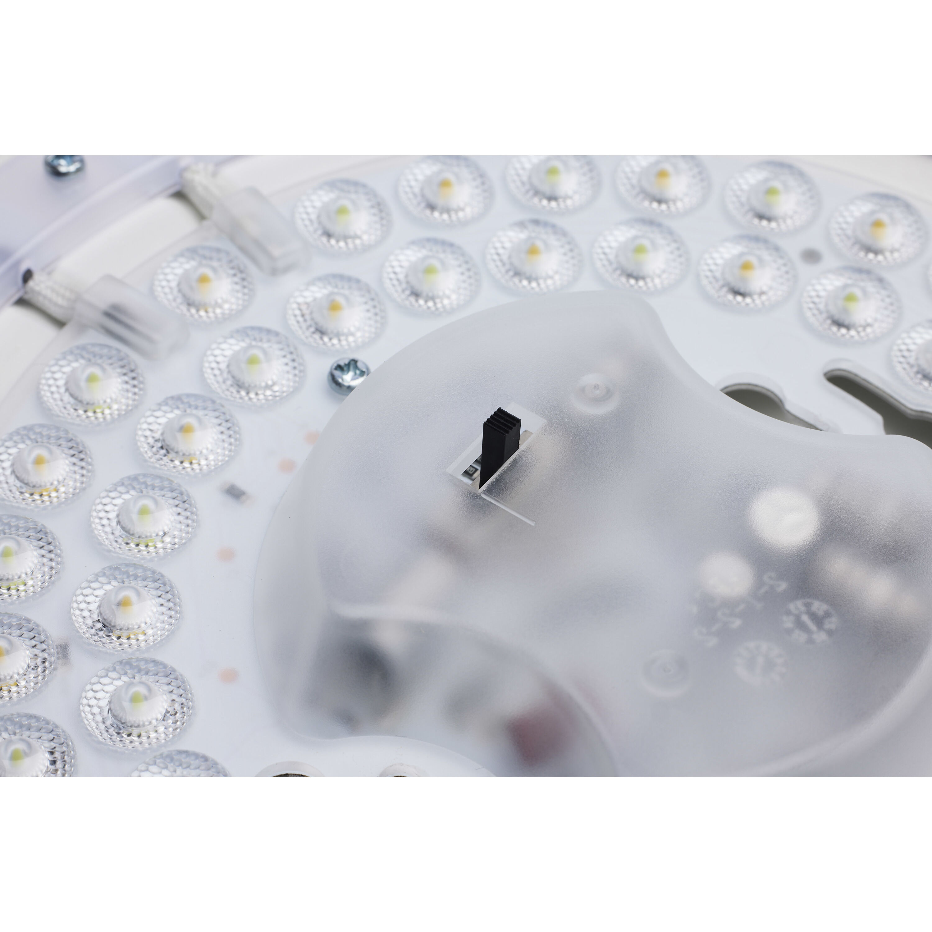 Brentwood LED 11.42 inch Brushed Nickel Flush Mount with Night Light Ceiling Light