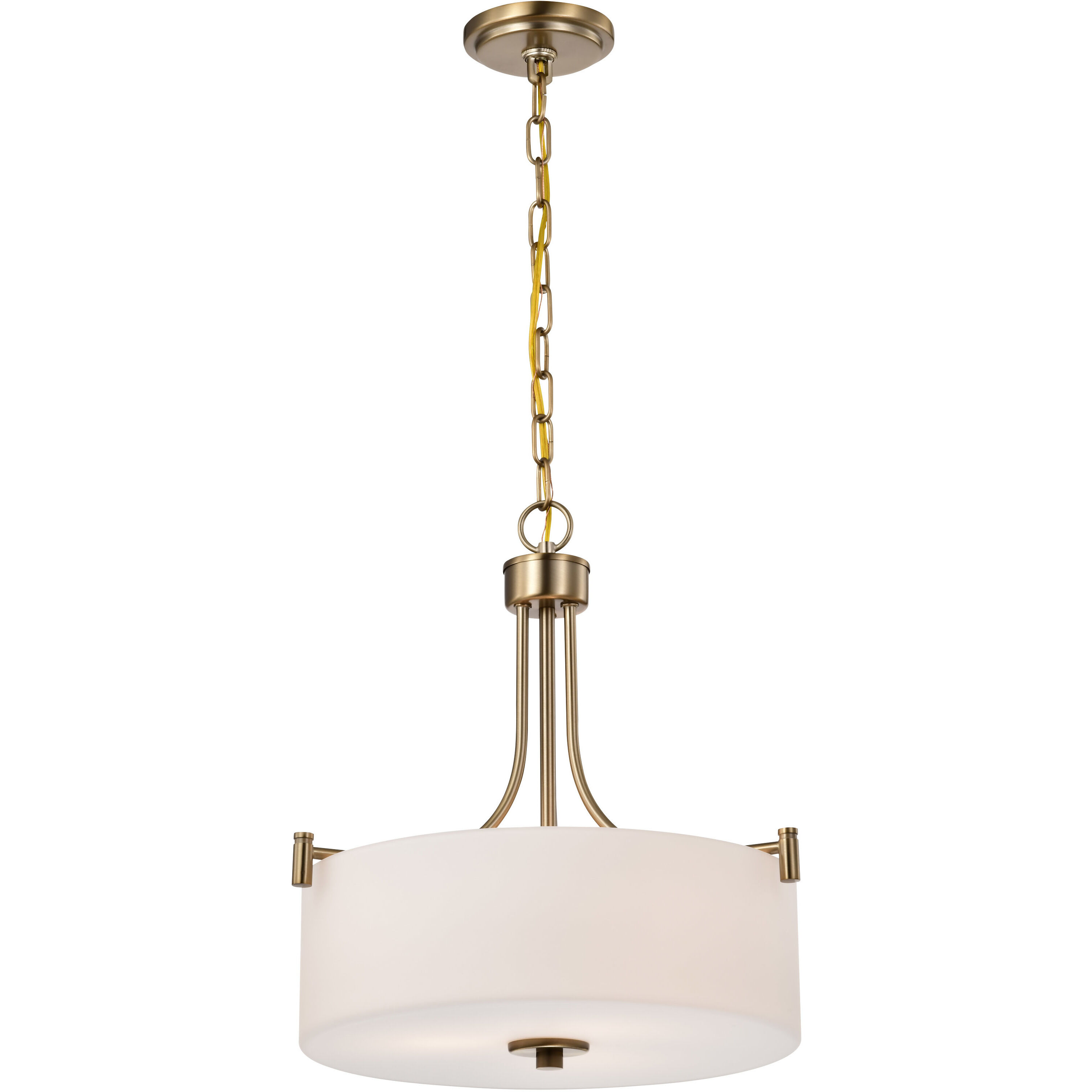 Liam 15.88 inch Burnished Brass Pendant Ceiling Light