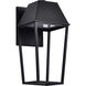 Colt LED 15.5 inch Matte Black Outdoor Wall Light