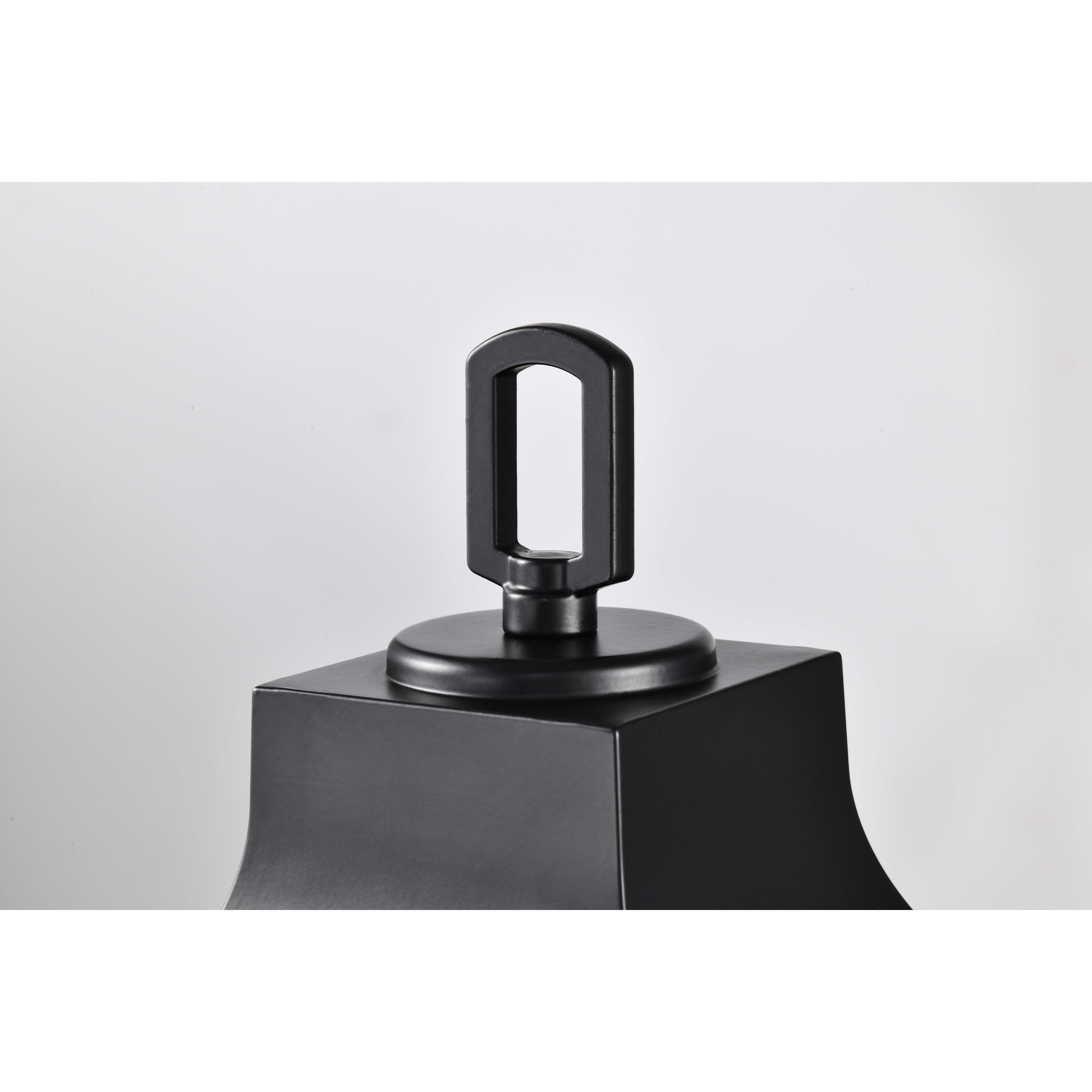 Stillwell 17 inch Matte Black Post Lantern