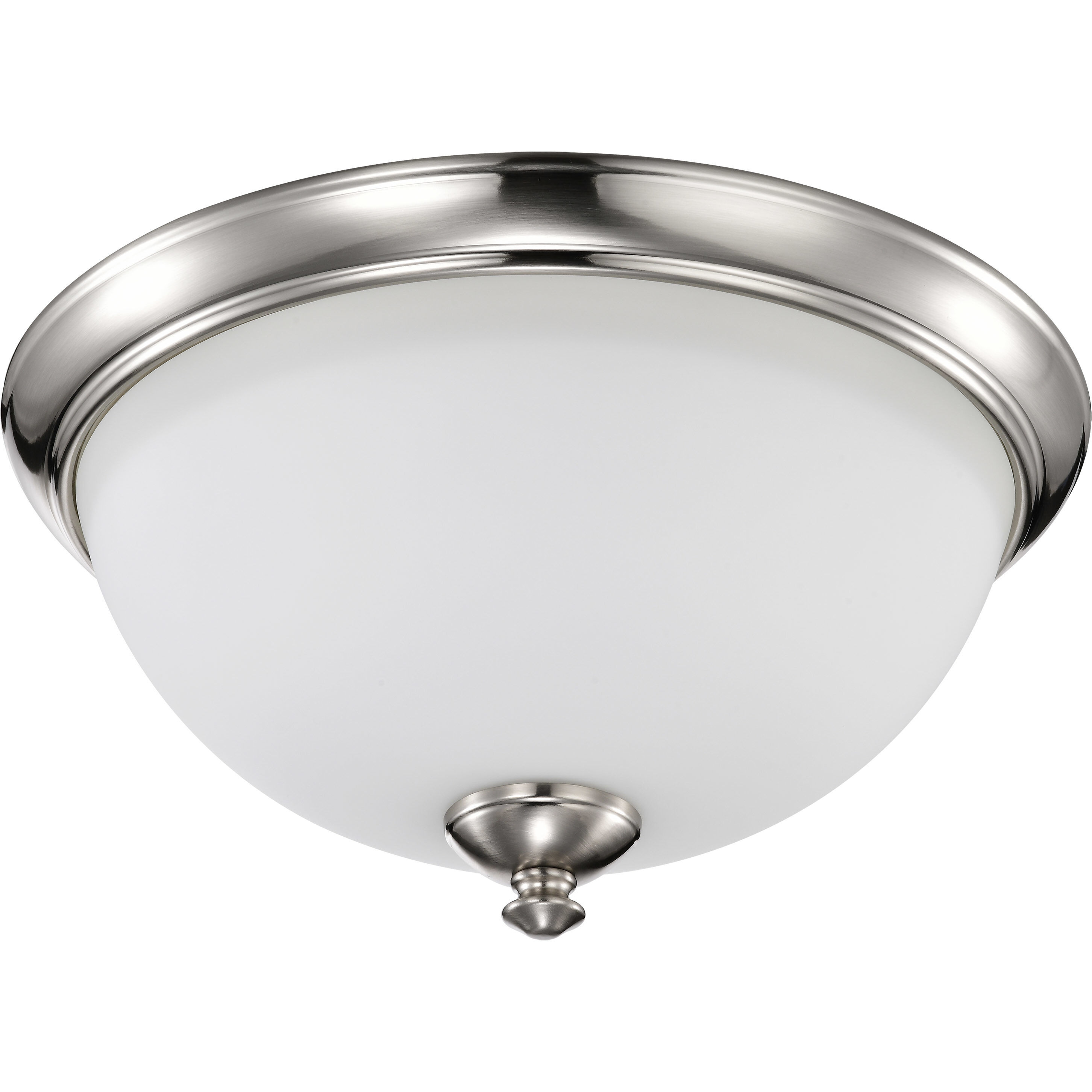 Patton 3 Light 16 inch Brushed Nickel Flush Mount Ceiling Light