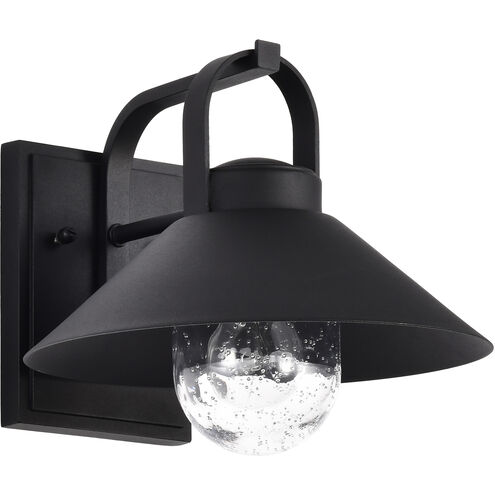 Ridge 8.88 inch Black Outdoor Wall Light
