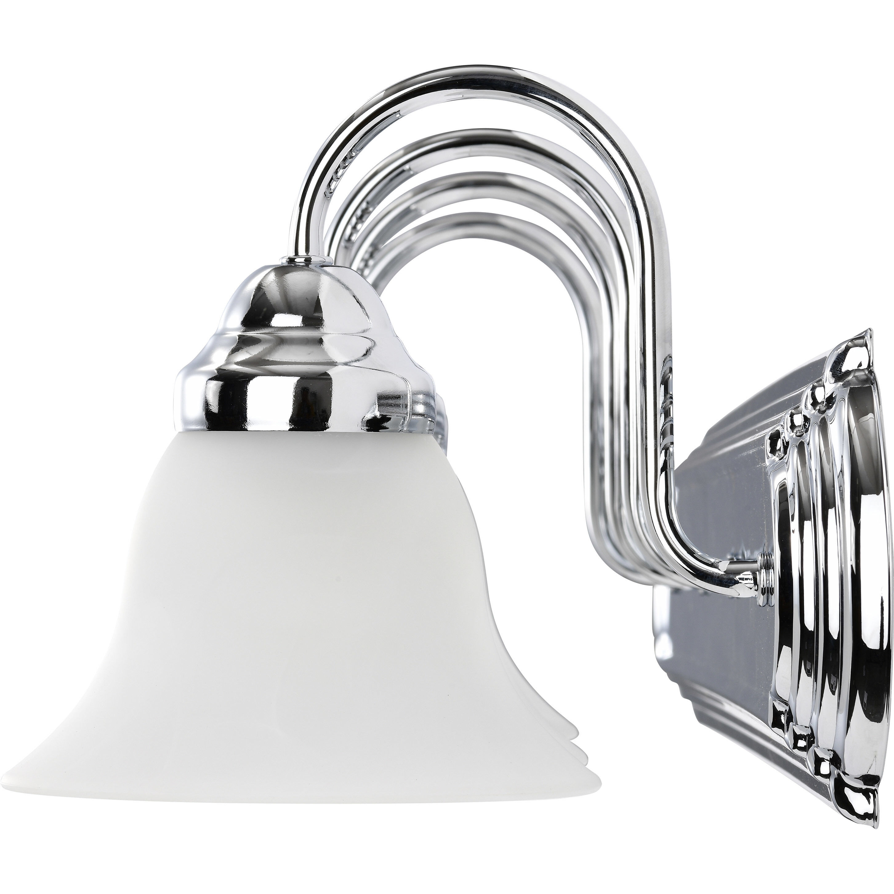 Ballerina 4 Light 30 inch Polished Chrome Vanity Light Wall Light