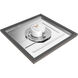 Blink LED 9 inch Bronze Flush Mount Ceiling Light