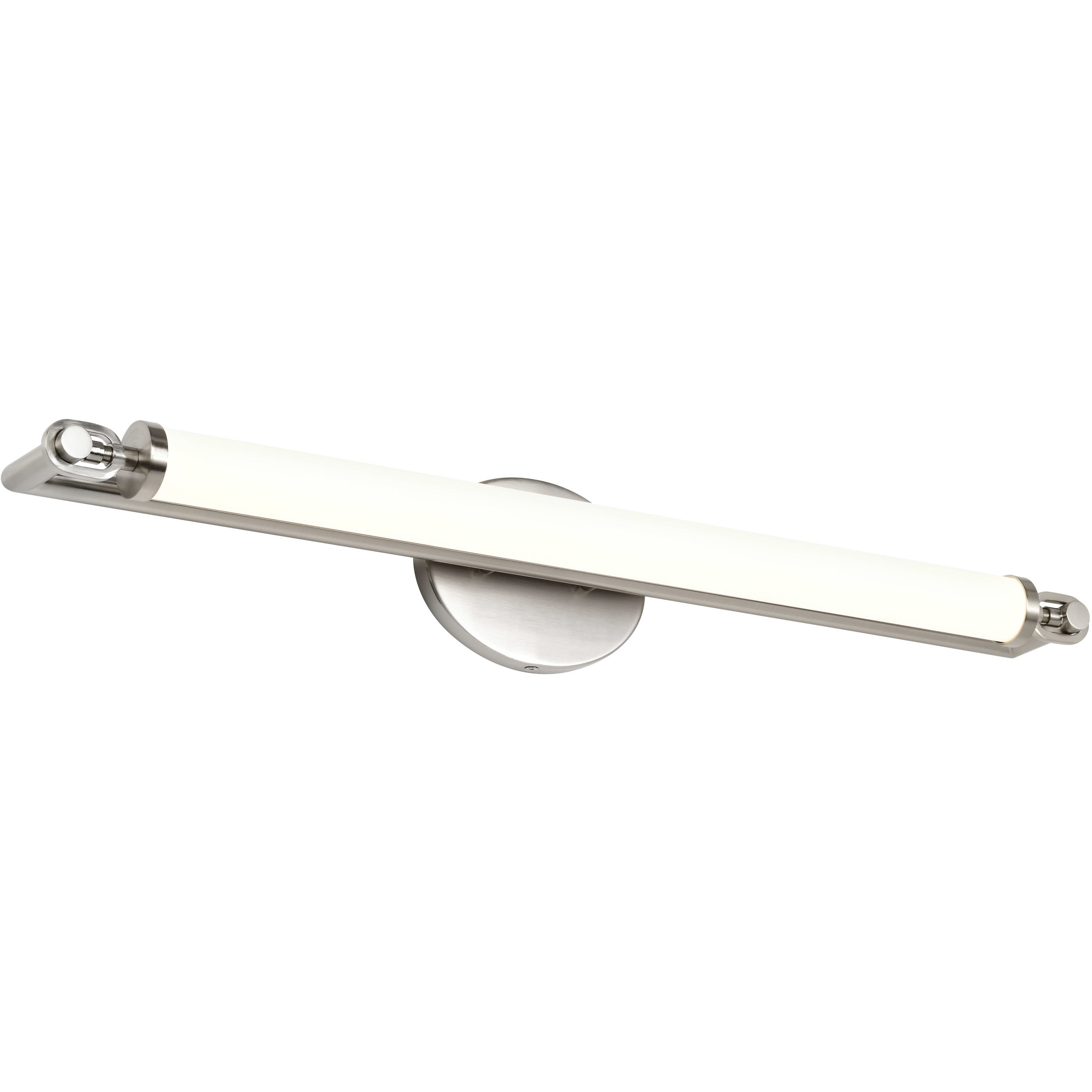 Edgeworth LED 27.75 inch Brushed Nickel Vanity Light Wall Light
