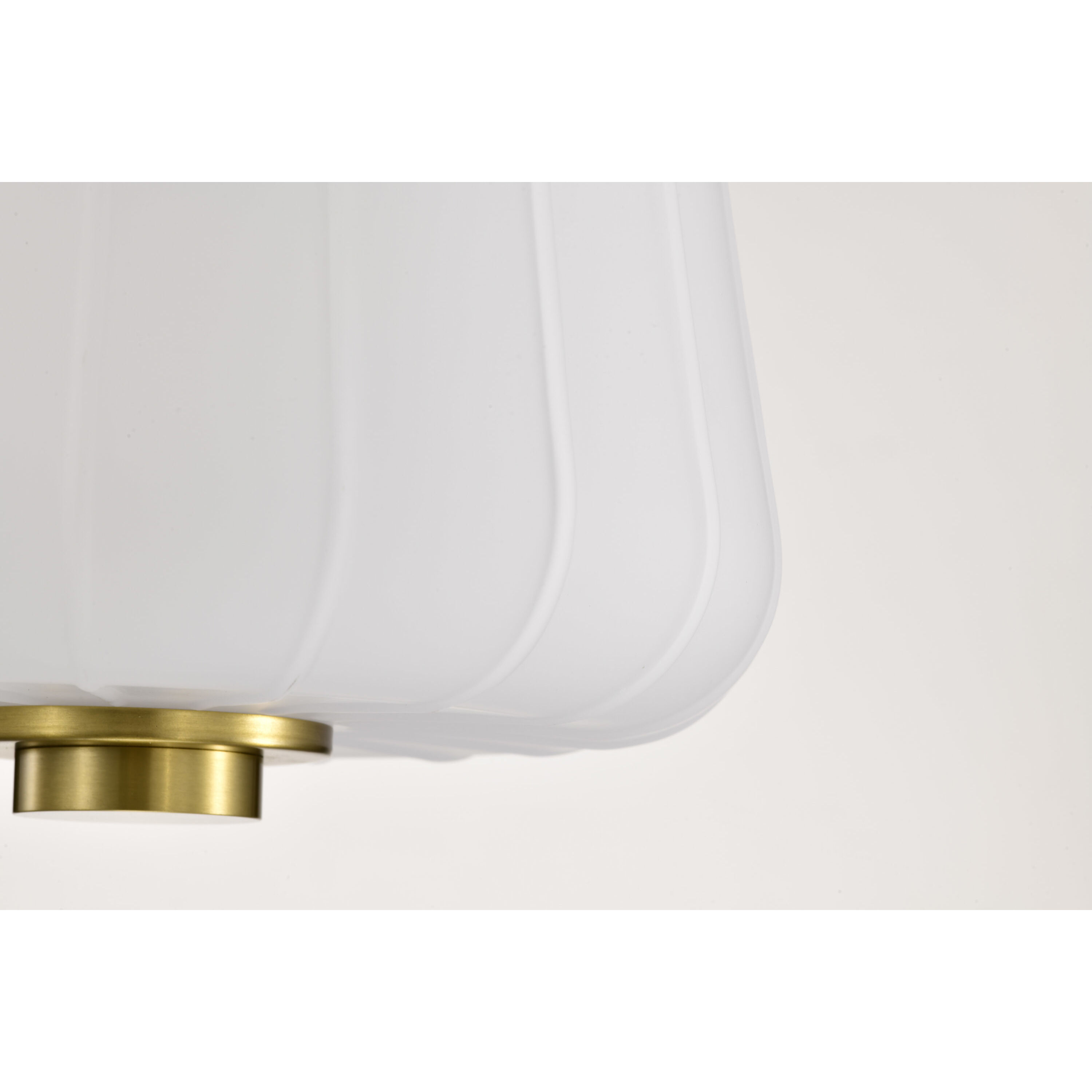 Lune 8 inch Vintage Brass Pendant Ceiling Light