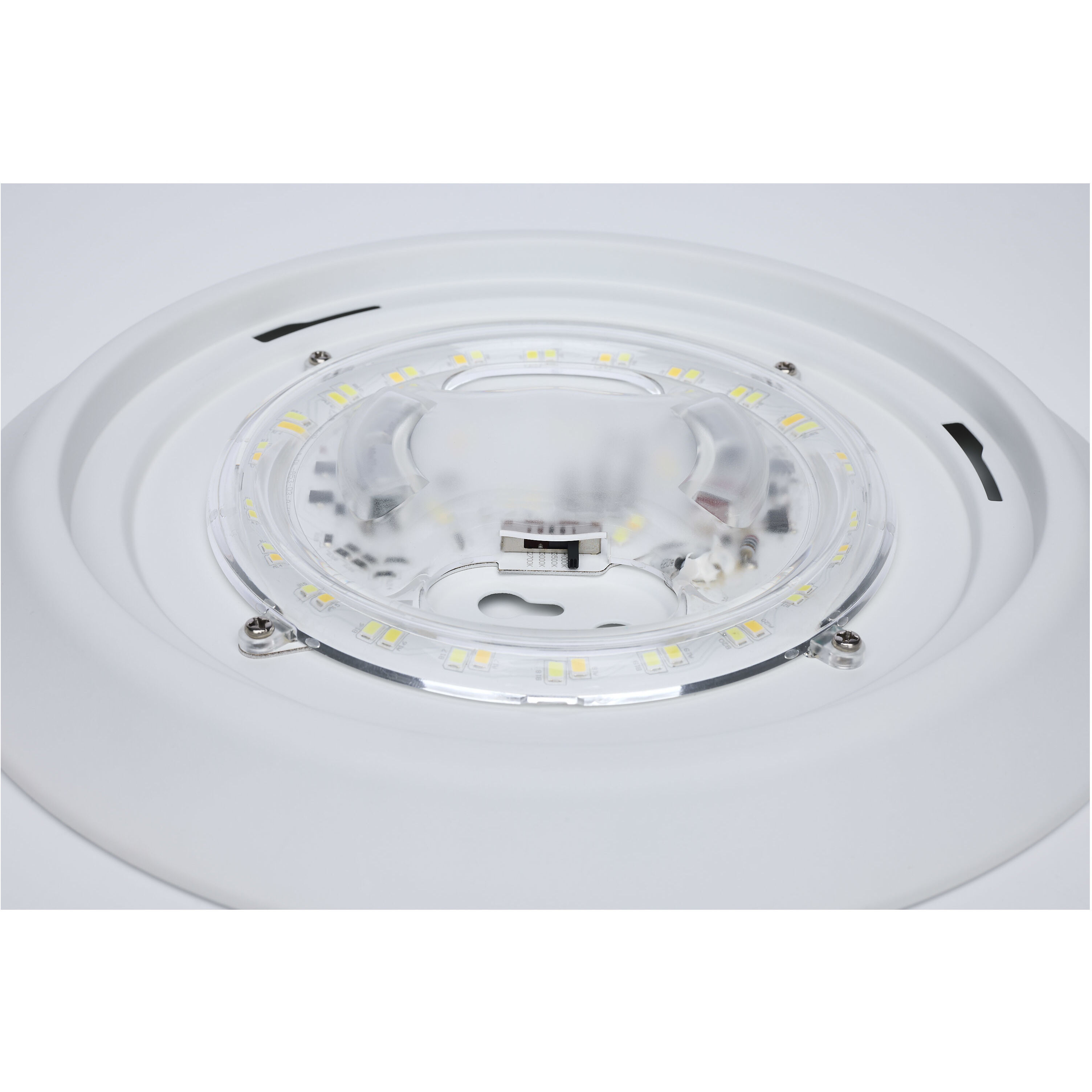 ColorQuick LED 9.49 inch White Close-to-Ceiling LED Disk Ceiling Light