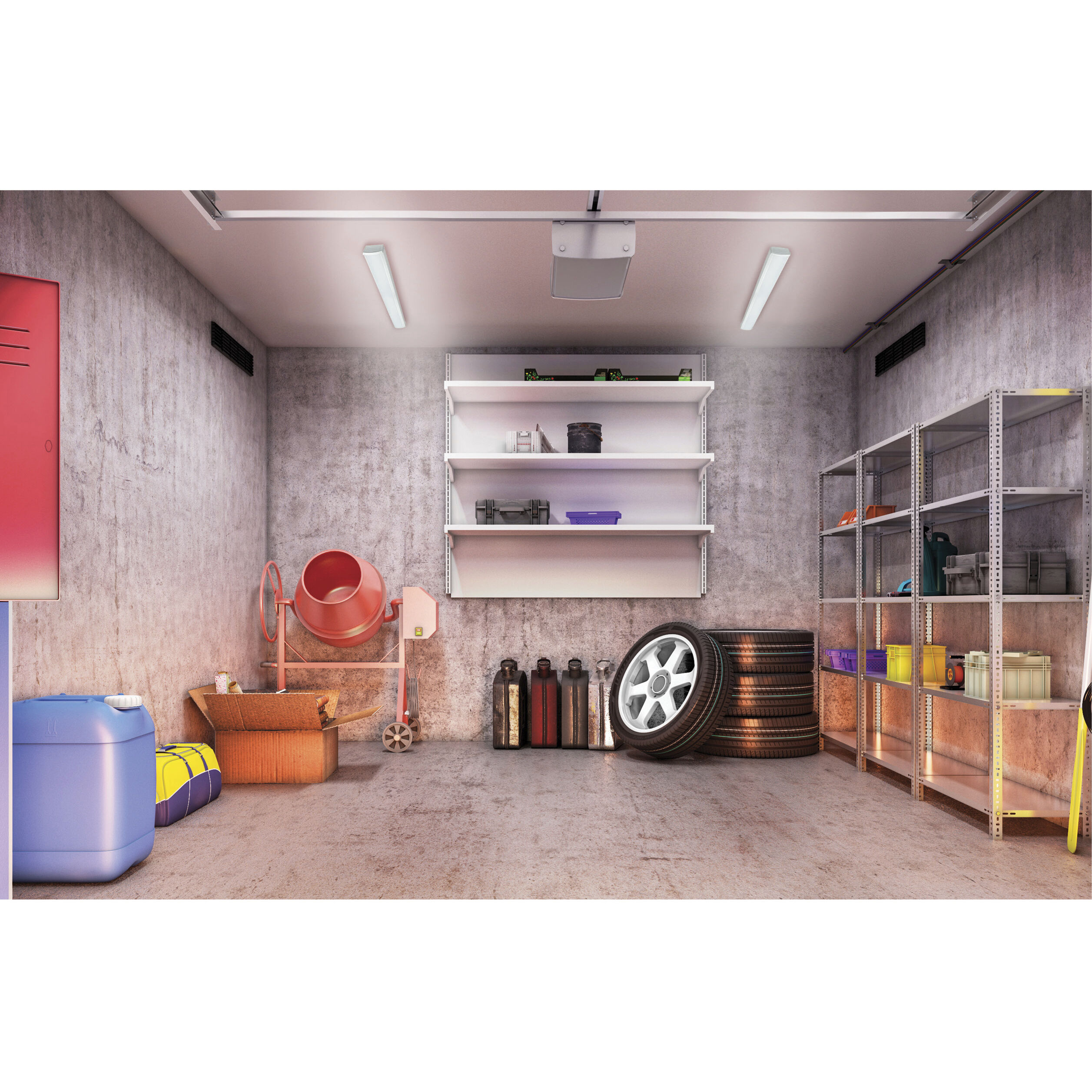 Brentwood LED 5.5 inch White Ceiling Wrap Ceiling Light