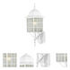 Brentwood 1 Light 18 inch White Outdoor Wall Sconce