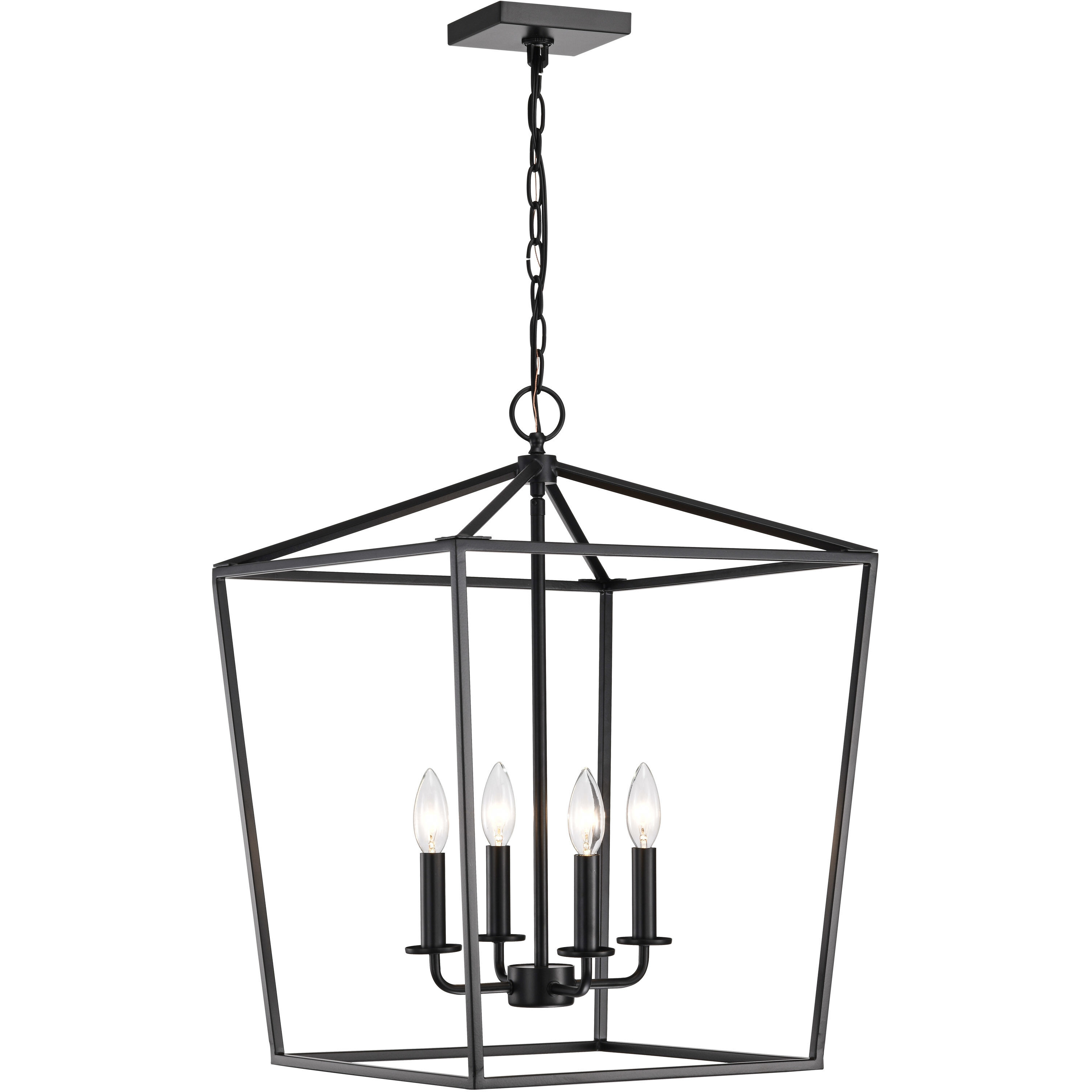 Emma 4 Light 17 inch Dark Bronze Pendant Ceiling Light
