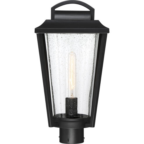 Lakeview 1 Light 18 inch Aged Bronze and Clear Outdoor Post Lantern