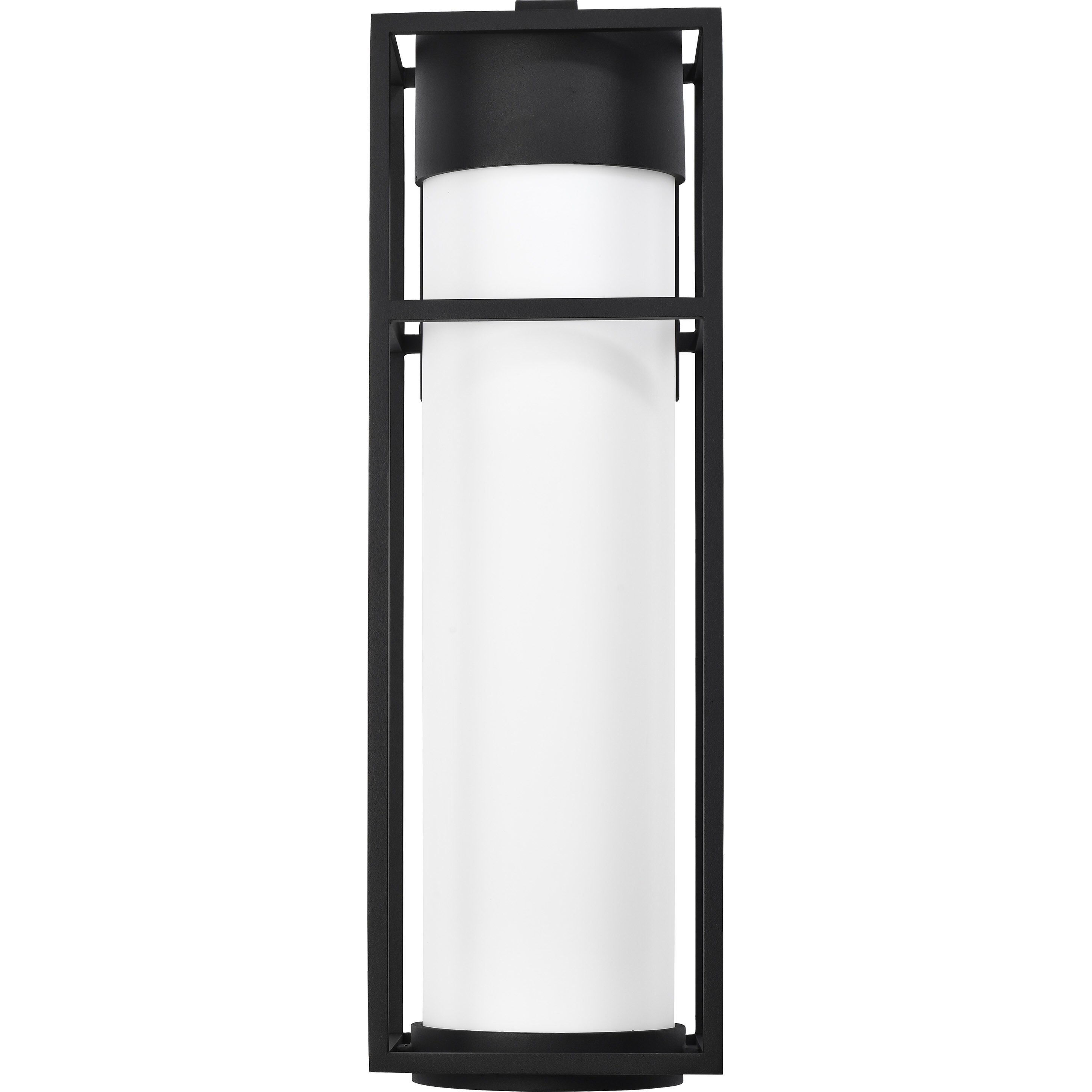 Ledges LED 23 inch Matte Black Outdoor Wall Sconce