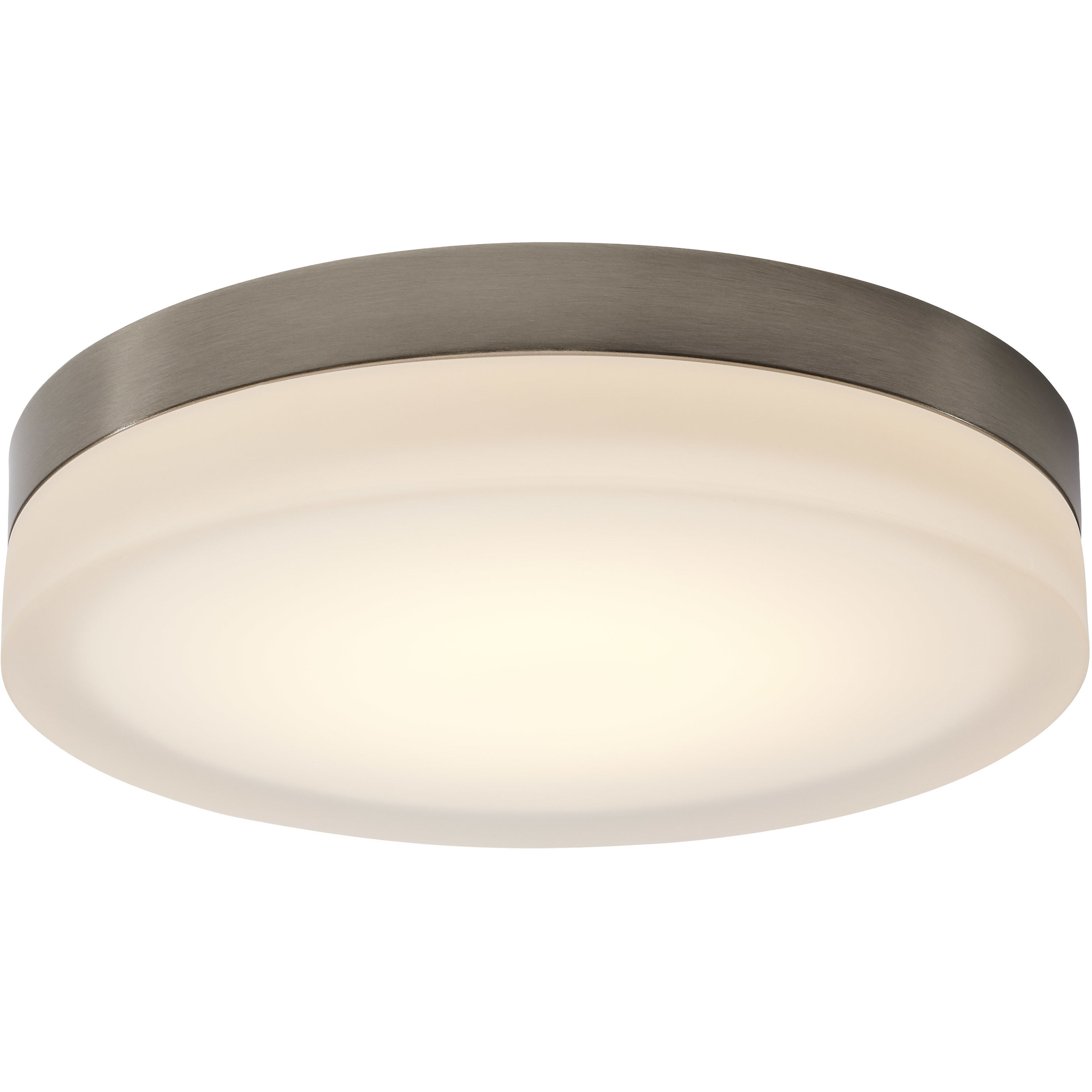 Pi LED 14 inch Brushed Nickel LED Flush Mount Ceiling Light