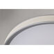 Bandon LED 19.5 inch Gray Flush Mount Ceiling Light