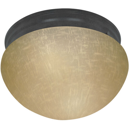 Brentwood 1 Light 12 inch Mahogany Bronze Semi-Flush Mount Ceiling Light