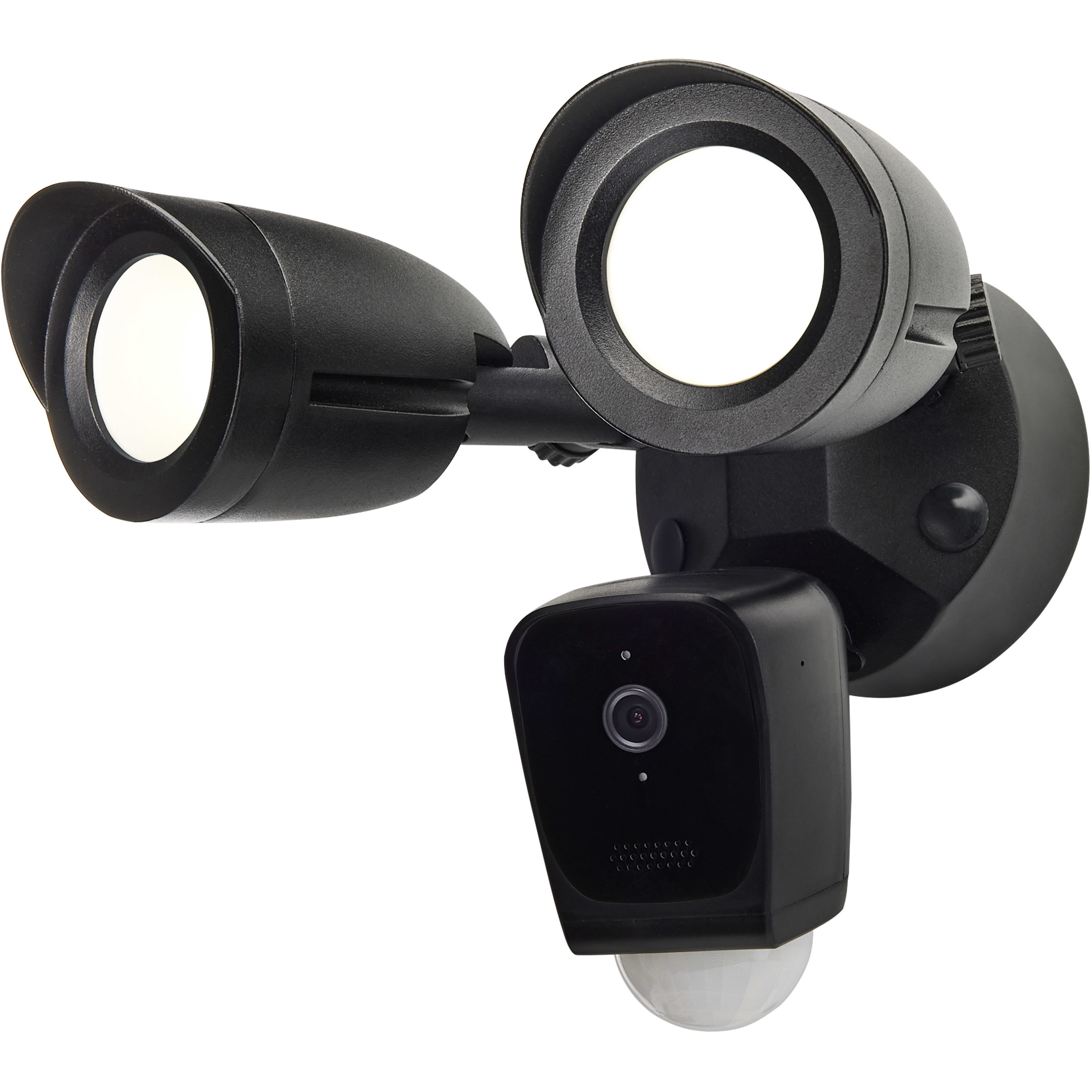 Starfish LED 8.46 inch Black Outdoor Security Light