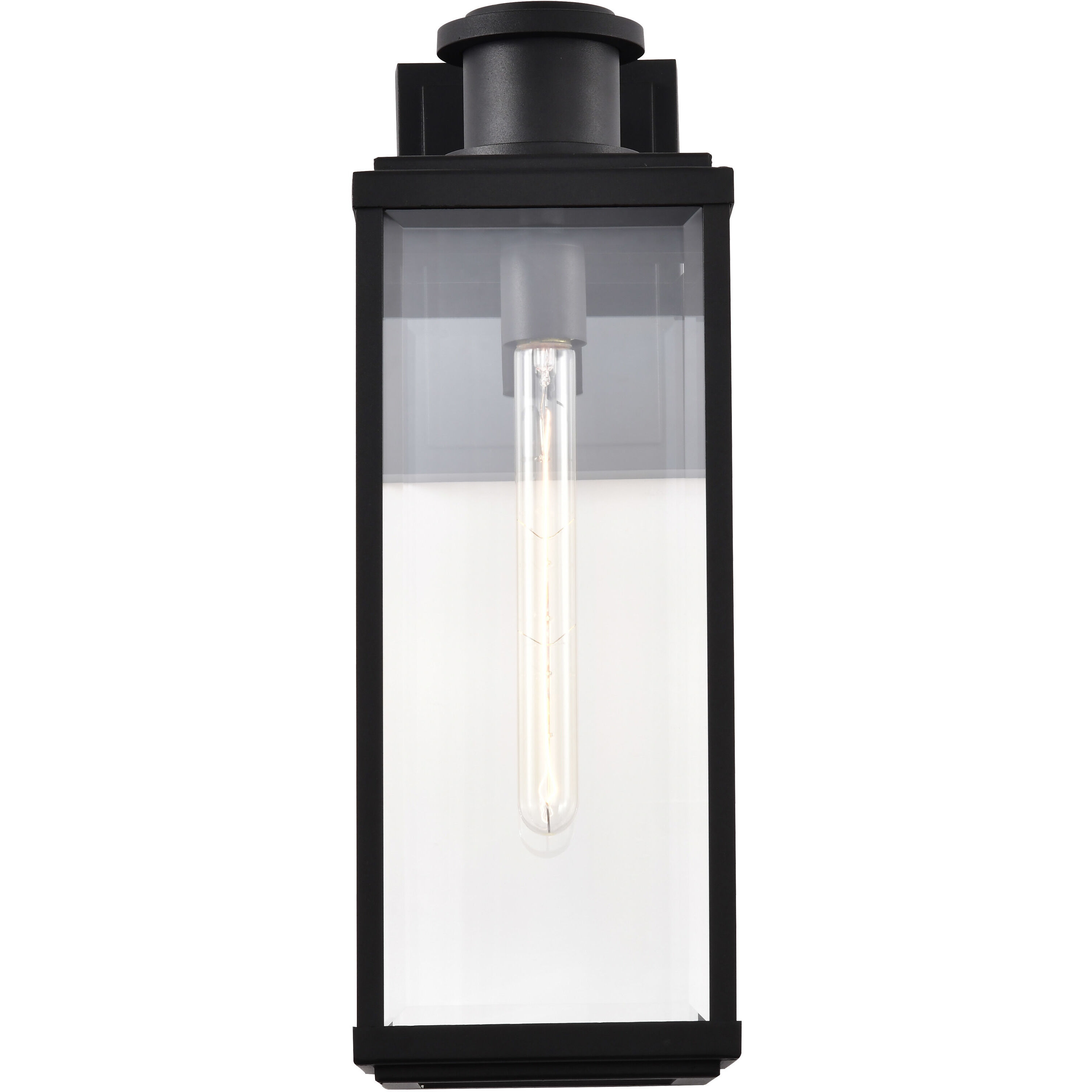 Luca 20 inch Sand Black Outdoor Wall Light